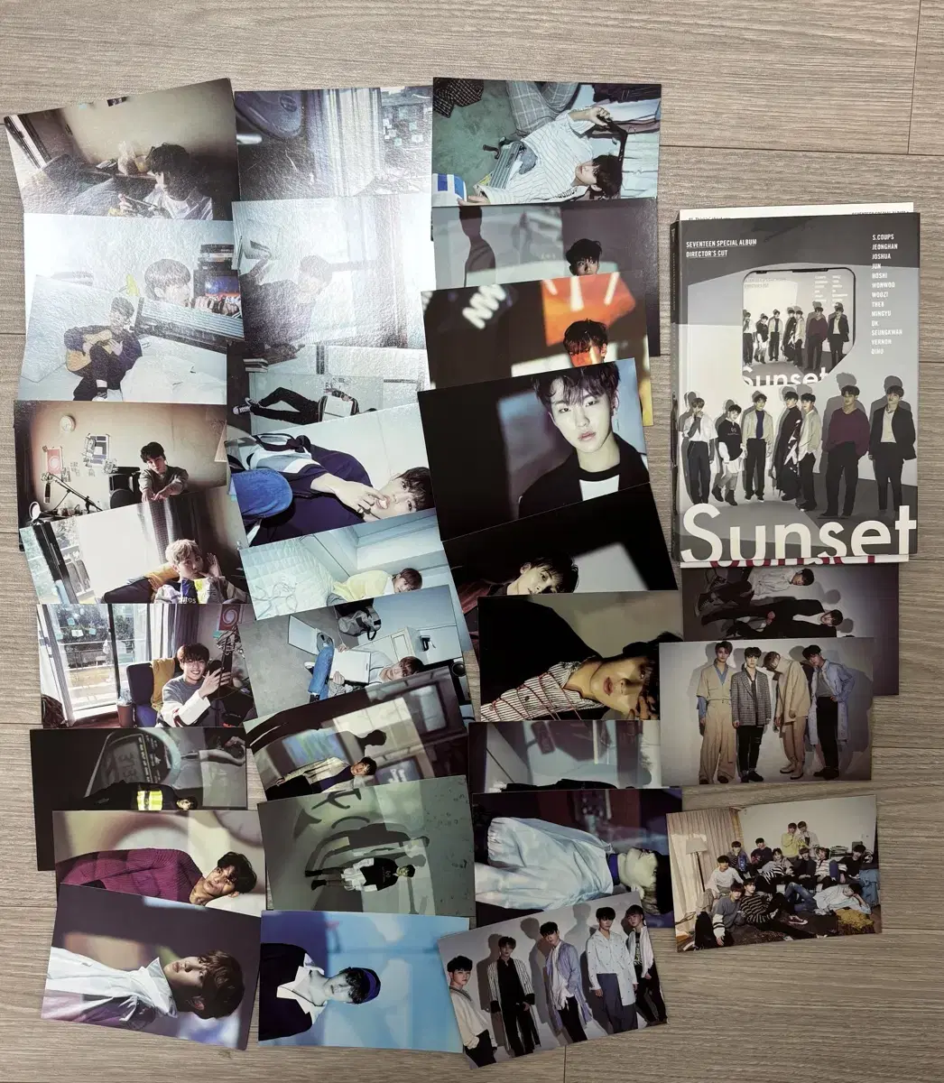 세븐틴 sunset 앨범